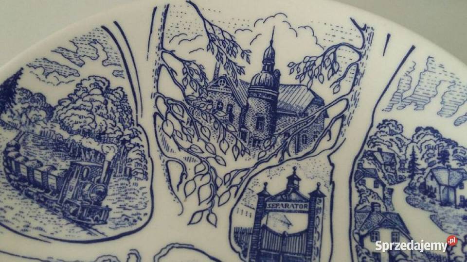 Talerz KolekcjonerskiGUSTAVSBERG Szwecja 1981 Gdańsk
