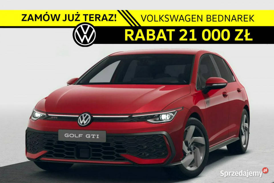 Volkswagen Golf GTI 20 TSI 265 DSG VIII 2020 lakier metallic