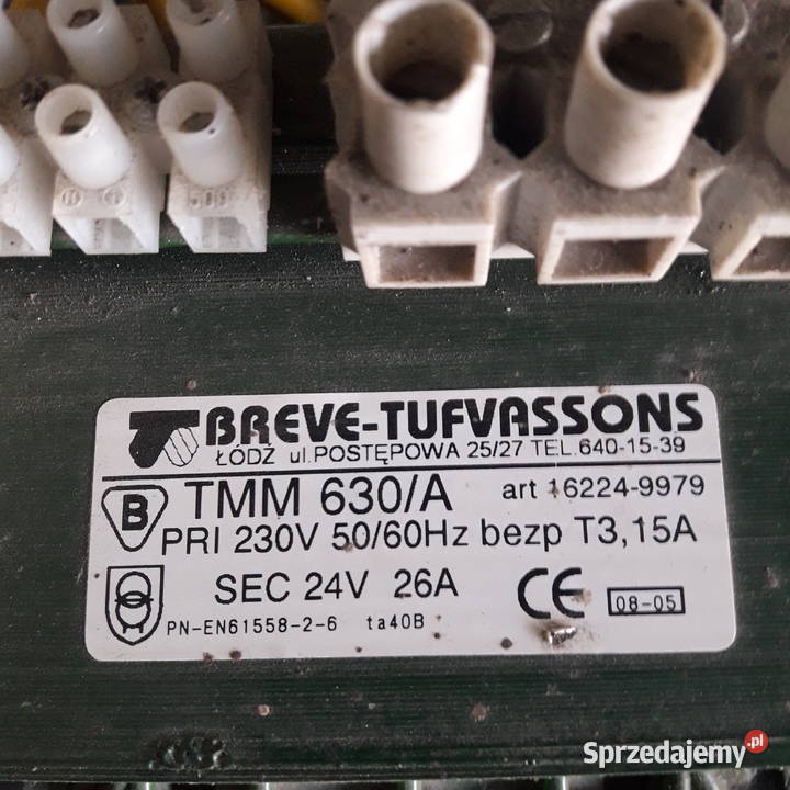 Transformator TMM630A małopolskie Frycowa
