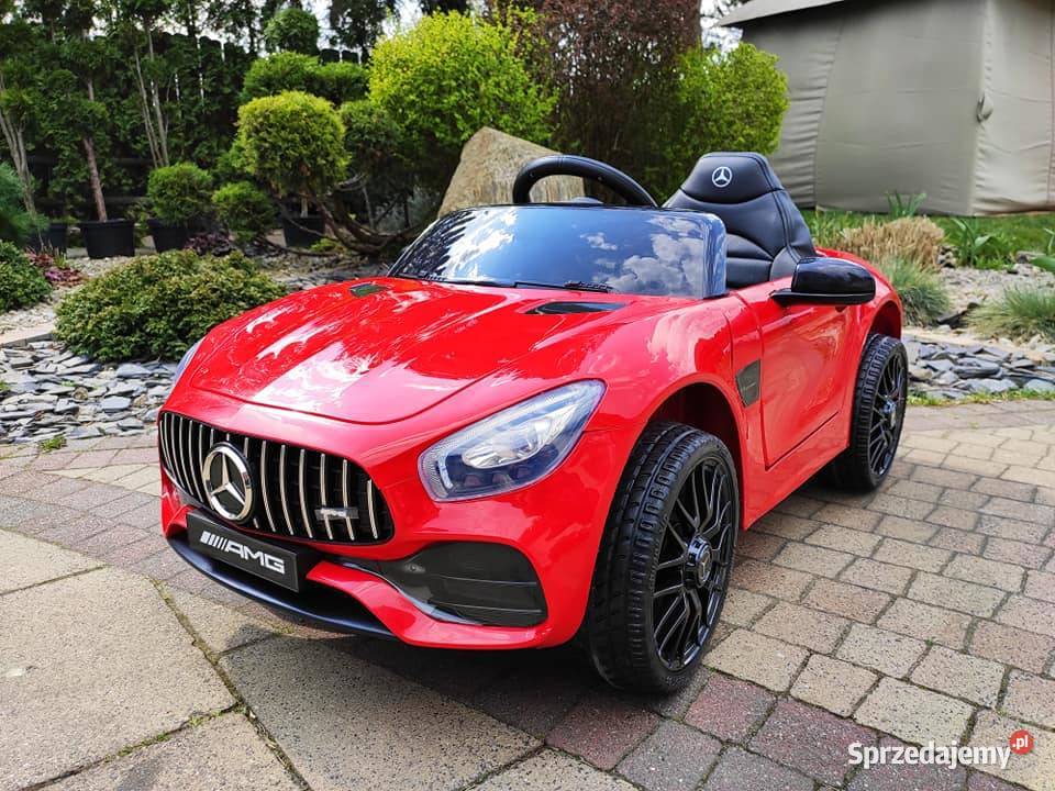 Auto samochód na akumulator MERCEDES GTR autko