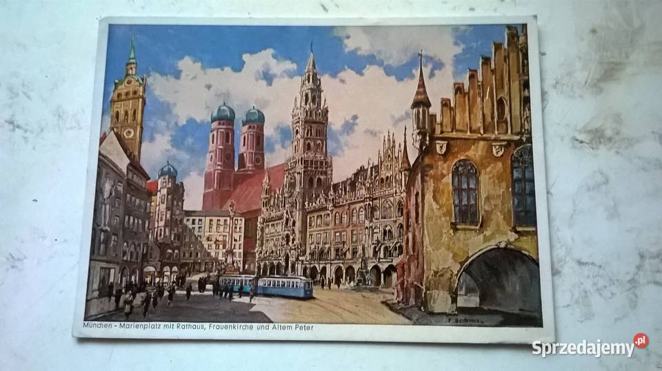 widokówki pocztówki NIEMCY Berlin Munchen Gliwice sprzedam