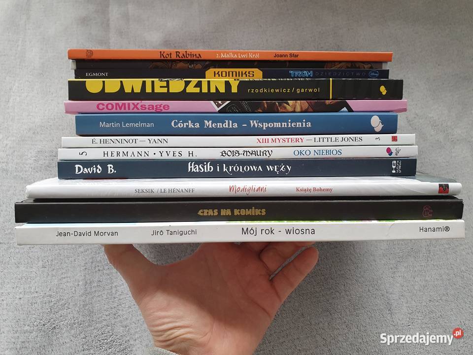 Zestaw 12 albumów komiksowych polskie wydania