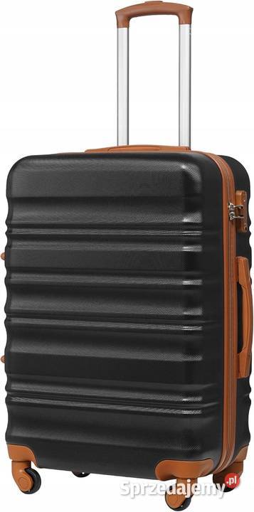 Walizka twarda COOLIFE ABS 38 L czarnobrązowa śląskie sprzedam