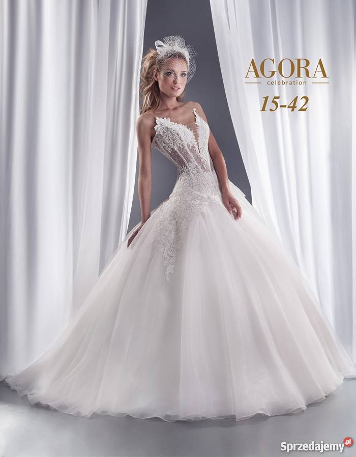 Suknia AGORA 1542 SWAROWSKI welon bolerko dolnośląskie Wrocław