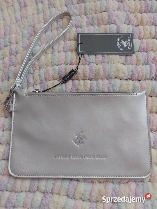 Beverly Hills Polo ClubSrebrna saszetka portfel Dodatki Kraków