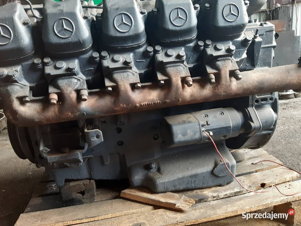 Silnik V10 OM443 Mercedes Claas Neoplan ciężarowe śląskie Częstochowa