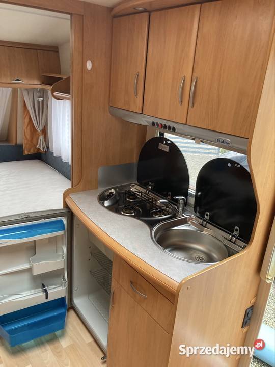 Przyczepa kempingowa hobby 495 Super stan Hobby sprzedam