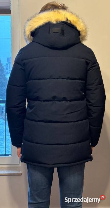 Reserved Kurtka z kapturem Granatowa Rozmiar S Kraków sprzedam