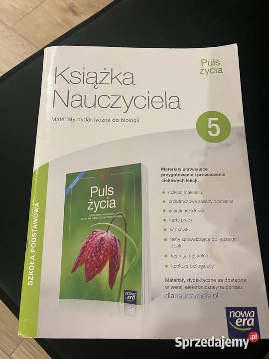Puls życia 5 książka nauczyciela sprawdziany Podręczniki Warszowice