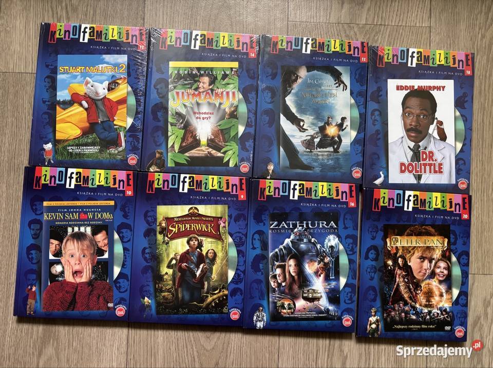 Kino familijne kolekcja książka i film DVD 8 Filmy mazowieckie Warszawa