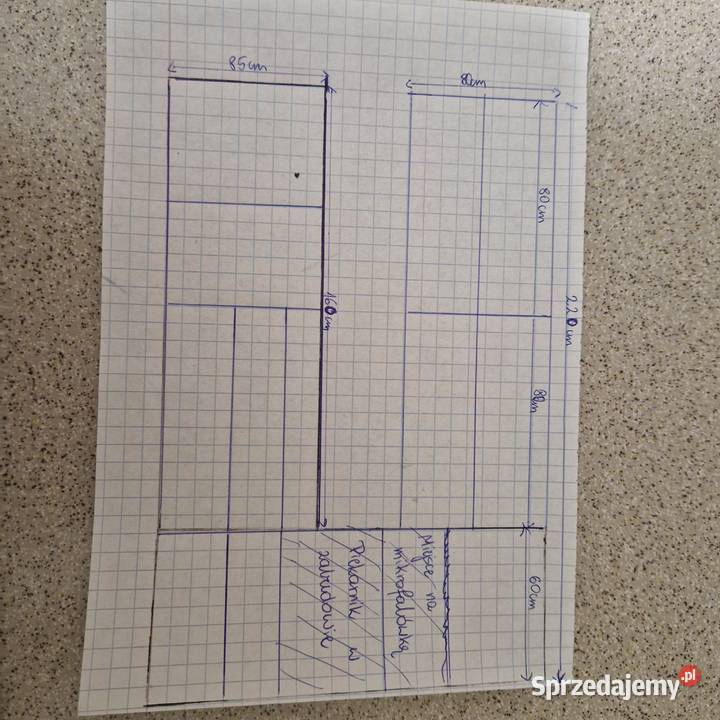 Meble kuchenne drewniane Przeginia