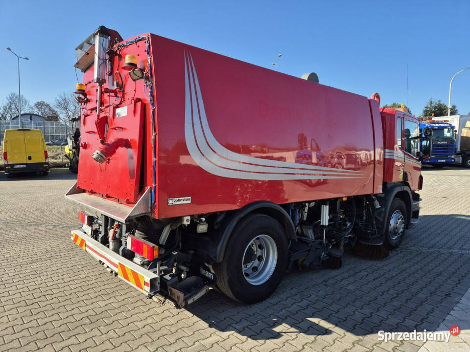 zamiatarki Scania P230 Zamiatarka Scania P230 tachograf Specjalne Łaziska Górne sprzedam