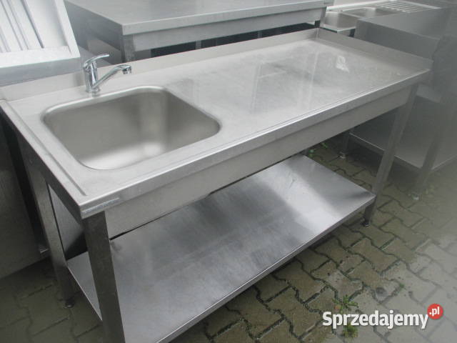 Zlew Gastronomiczny 1 komorowy z półką 1506085 wielkopolskie