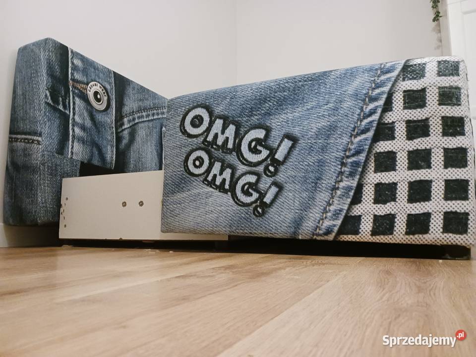 Sofa Libro PLAYfull BLUE unikalny wzór 190cm Sofy i kanapy Otwock