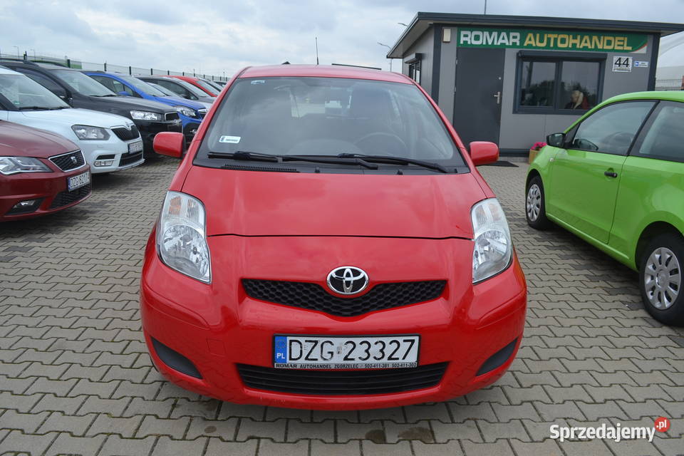 Toyota Yaris Automat Zarejestrowana 107 Rok produkcji 2009 Zgorzelec