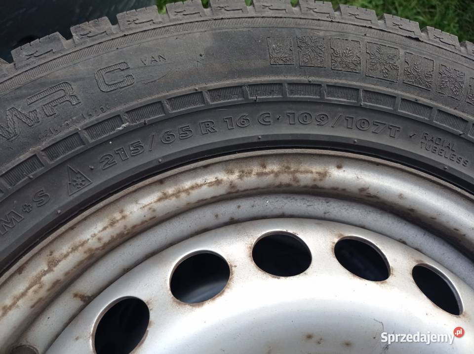 Tytuł Koła T4 21565 R 16 C 109 107 Części Hrebenne