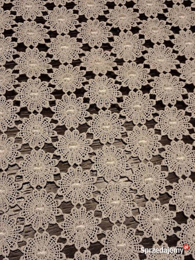 Bieżnik obrus serweta koronkowa Home You biały Chorzów