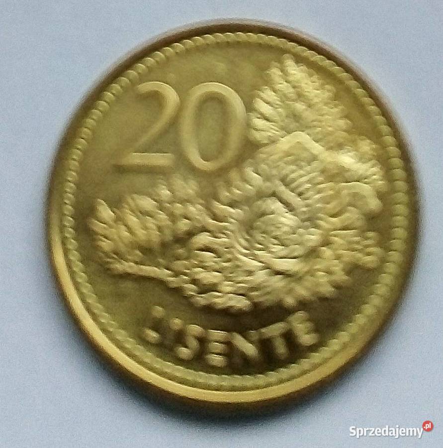 LESOTHO20 LISENTE1998 r Numizmatyka Legionowo