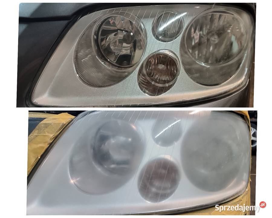Renowacja lamp detailing przygotowanie auta do Grudziądz usługi moto