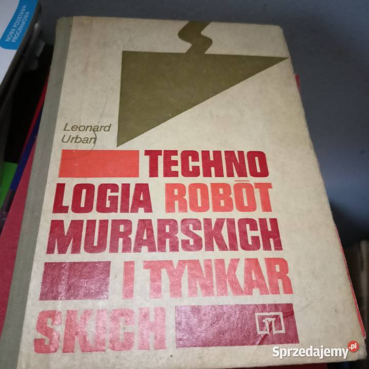 Technologia robót murarskich i tynkarskich tradycyjny podręcznik