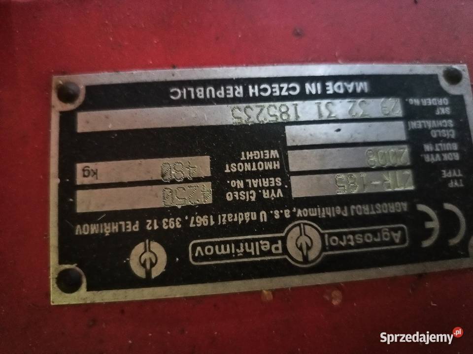 Kosiarka rotacyjna czeska ztr Łowicz