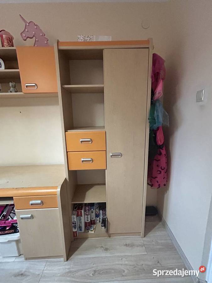 Komplet Mebli do pokoju młodzieżowego Czarna