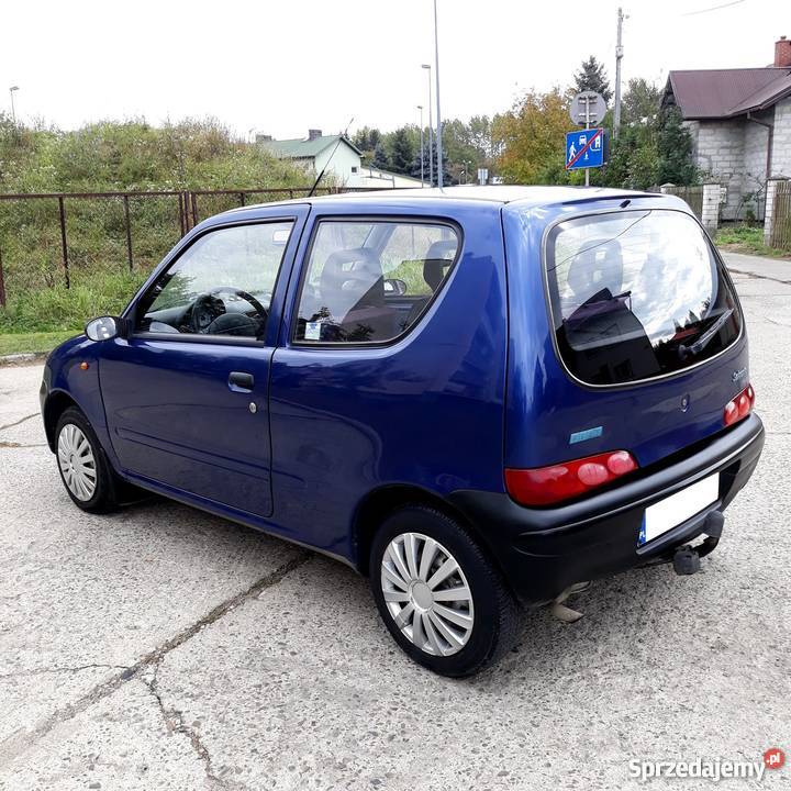Fiat Seicento Young 900 1999 Bez Wkładu niebieski Fiat podkarpackie Jasło