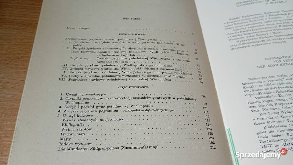 Gwary południowej Wielkopolski Henryk Nowak Podręczniki Gdańsk sprzedam