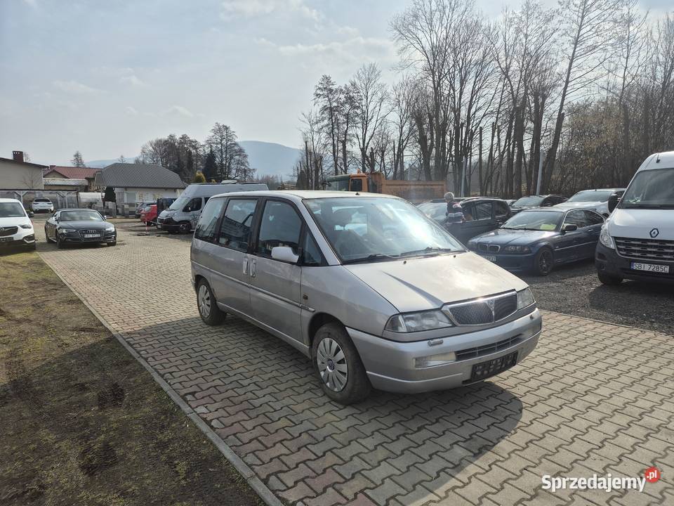 1999 Lancia Zeta 20 JTD 109 7 osobowa HAK UNIKAT srebrny Bujaków