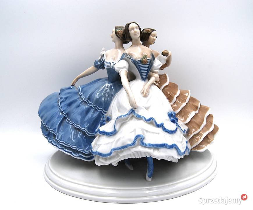 Porcelana Rosenthal figura Tanzlust proj Claire Poznań