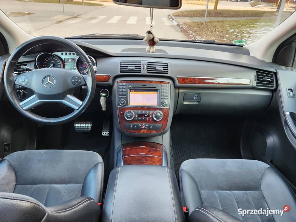 Mercedes R Klasa 30 CDI V6 2009r Skóry Kamera 2987cm3 podlaskie Wysokie Mazowieckie