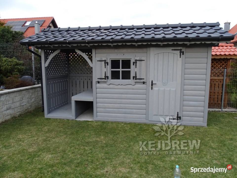 Składzik na drewno wiata zadaszenie na opał Architektura ogrodowa Piła Pierwsza sprzedam