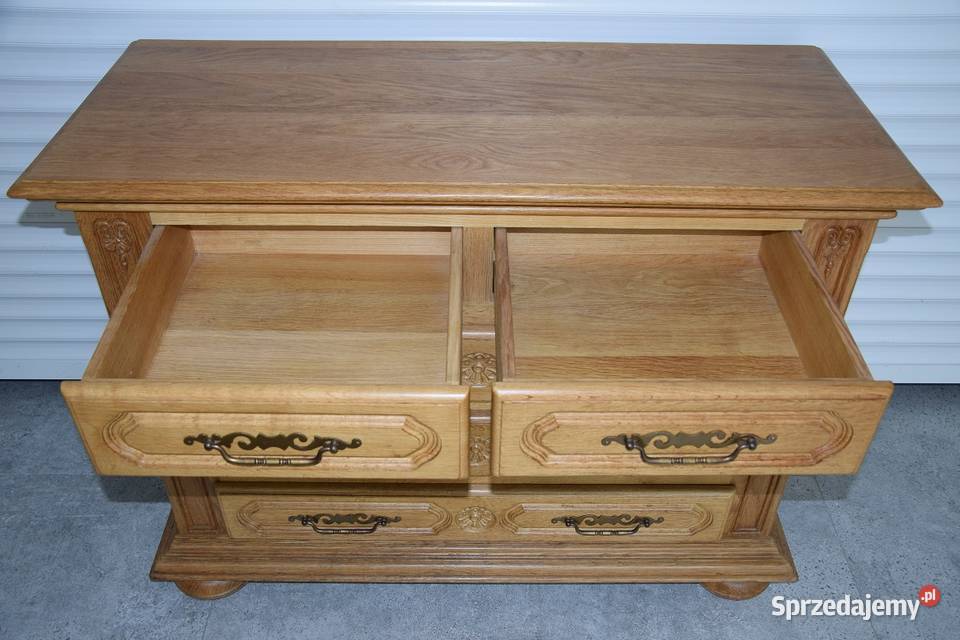 komoda z drewna dębowego nowa warmińsko-mazurskie Olsztyn sprzedam