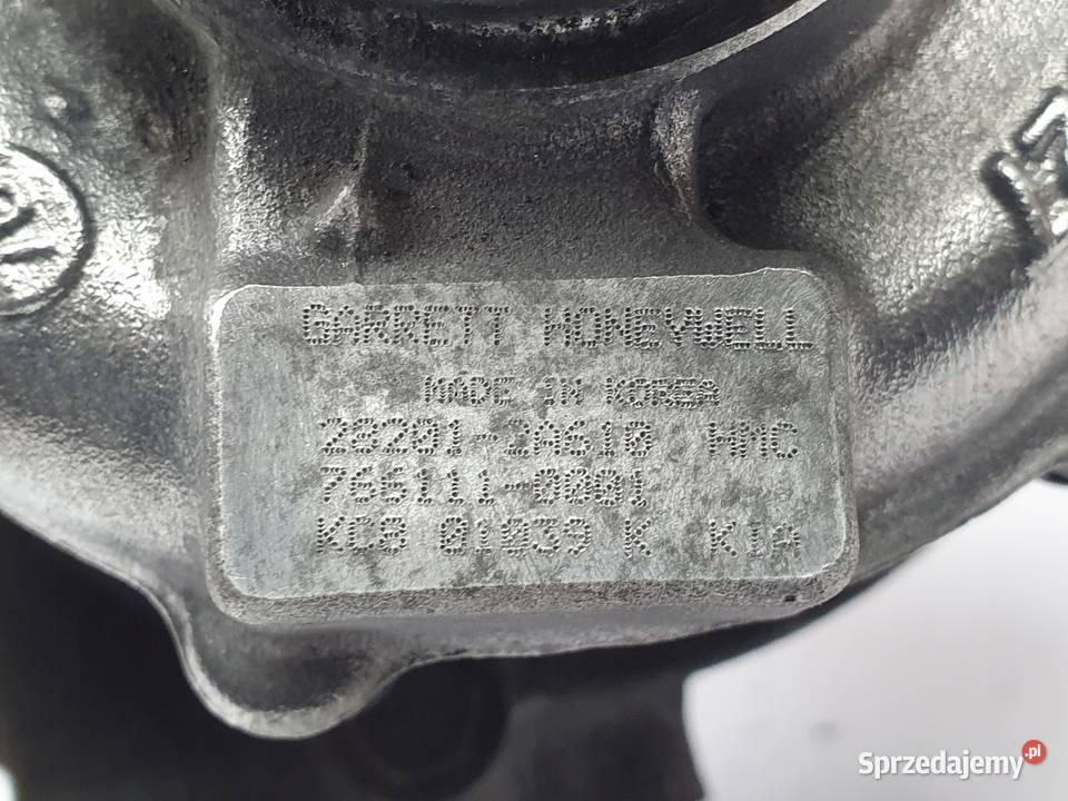 TURBOSPRĘŻARKA Kia Ceed 16 CRDI 7661110001 Chełm