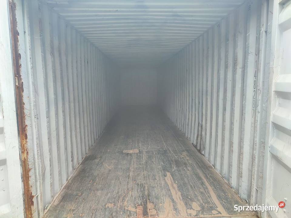 Kontener morski 40 DVHC 12 metrowy transport Strzelce Krajeńskie sprzedam