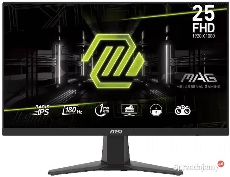 Monitor MSI MAG 256F 245 180Hz 1ms 2 SZTUKI NOWE Poznań