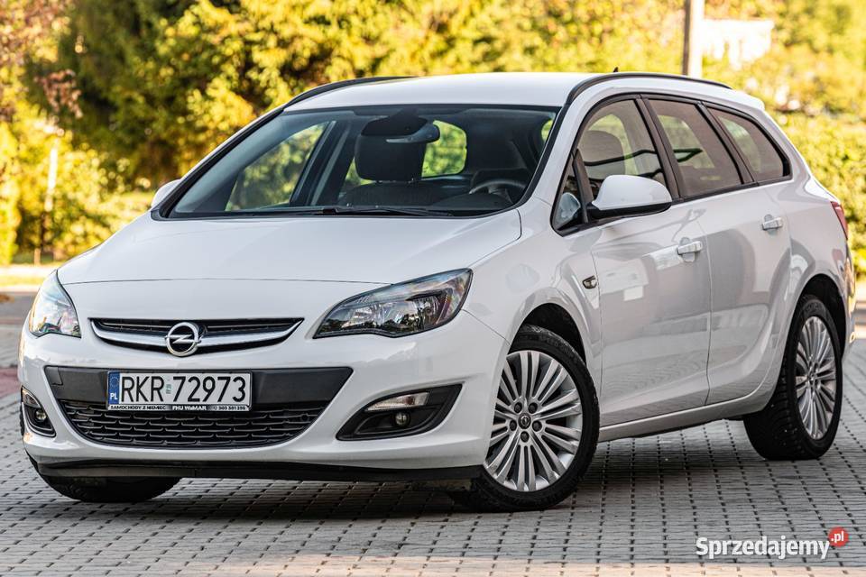 Opel Astra J 14 Turbo Automatik Cosmo Zalesie sprzedam