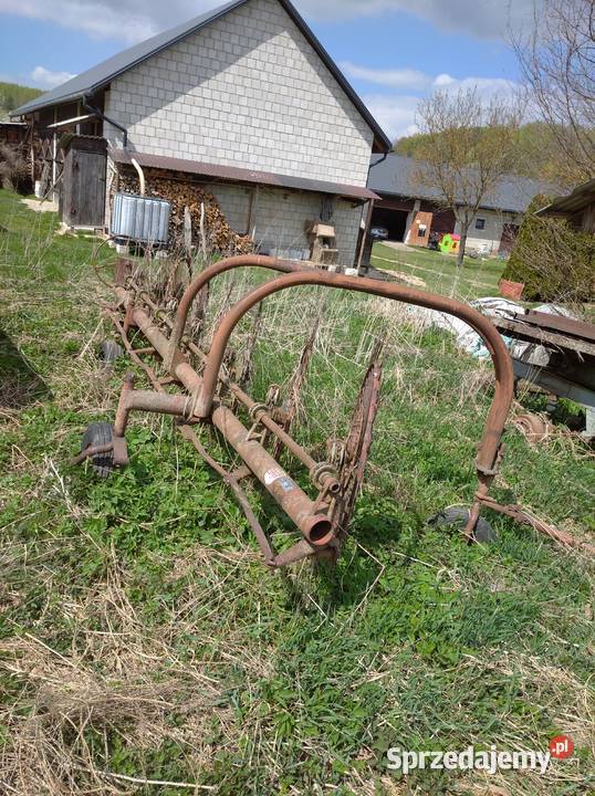 Zgrabiarka przetrząsacz do siana gwiazdowy lubelskie