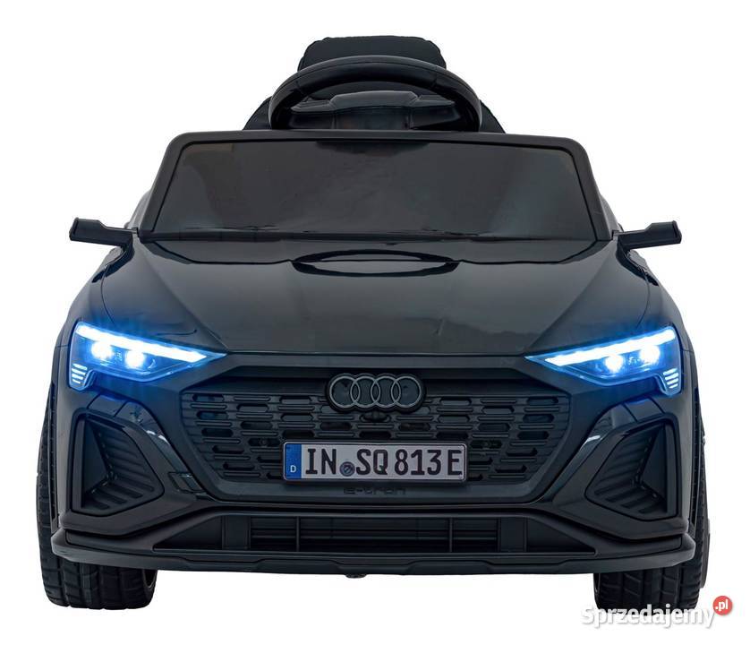 Pojazd Audi SQ8 Czarny Auto na akumulator Łopuszno