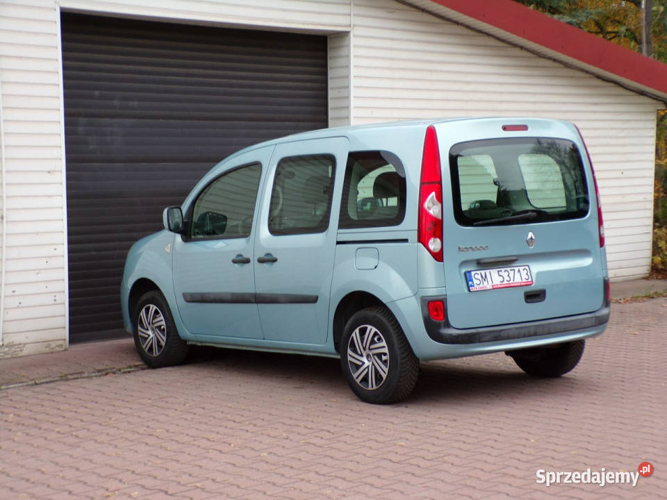 Renault Kangoo Klimatyzacja Gwarancja 16 8v 2010 Hatchback Mikołów sprzedam