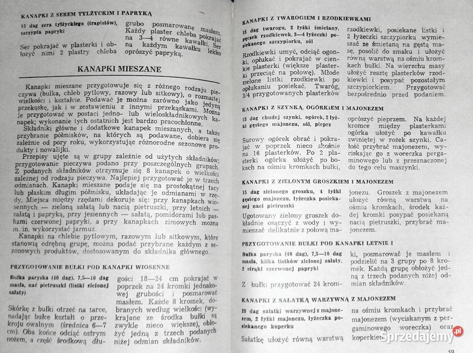 Pasztety paszteciki kanapki Irena Kotowicz