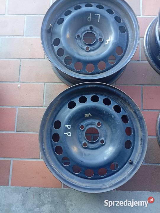 Felgi stalowe 15 opel corsa D 4x100 Piekoszów sprzedam