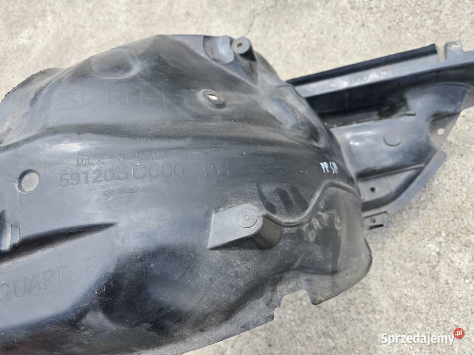 Subaru Forester 3 SH nadkola osłony kół