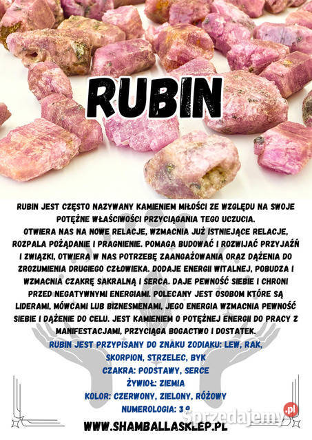 Pierścionek Rubin i Turmalin łódzkie Zgierz