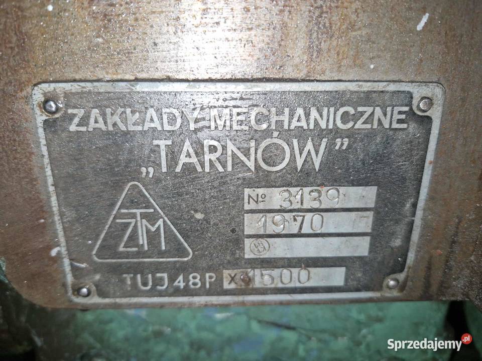Tokarka uniwersalna TARNÓW TUJ 48 X 1500 Kościan