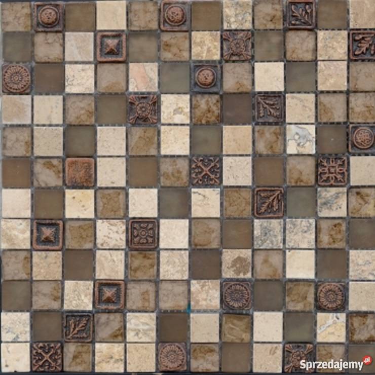 Mozaika Trawertyn RusticGlass 23x23 FM126 Materiały budowlane Krzywda sprzedam