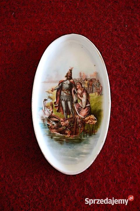 Mała ozdobna paterka porcelanowa Chełmno