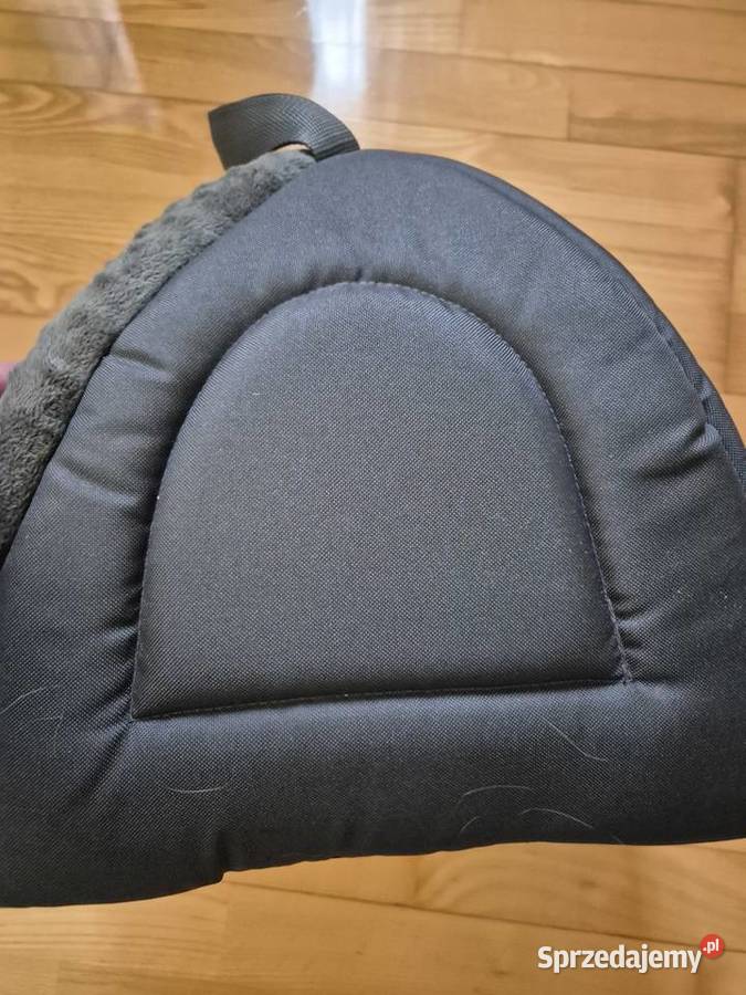 Domek budka legowisko pluszowe szare Dla kotów Chorzów