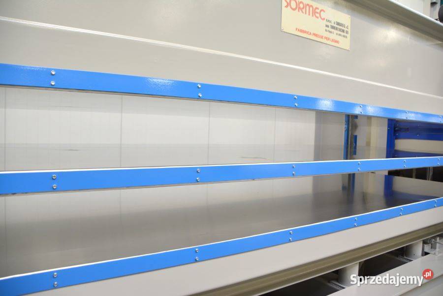 PRASA DO FORNIROWANIA SORMEC 35M X 13M 2 półki 8 Biertowice
