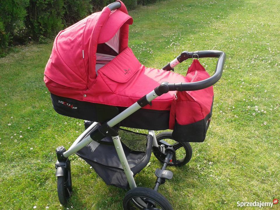 Wózek dziecięcy Bebetto Nico Plus 2w1 Regulowany podnóżek opolskie Głogówek